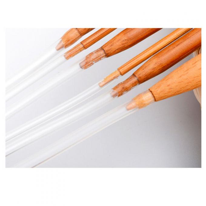 Bamboe haakjes ergonomische haakjes set 8 stukken inline 0