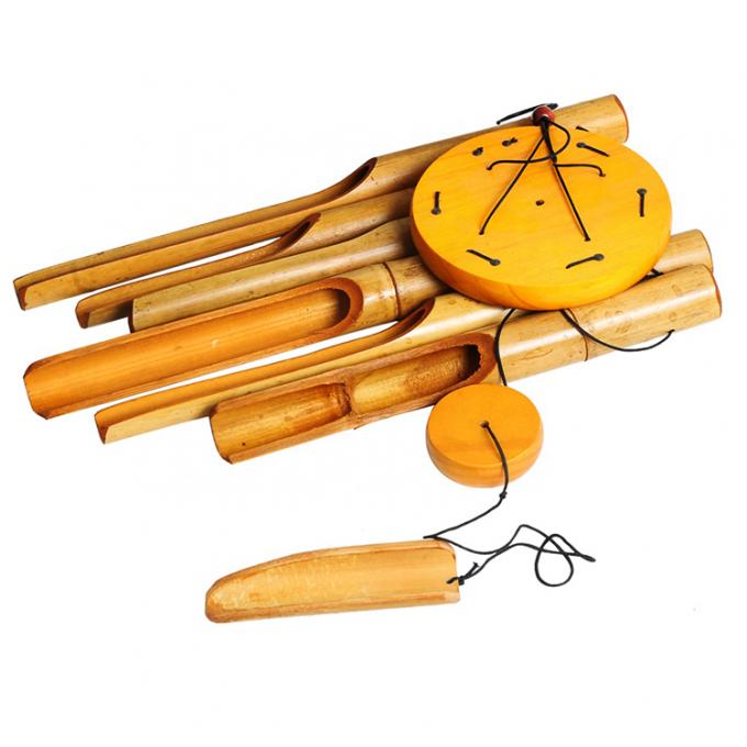 Bamboe windklokken met een verbazingwekkende diepe toon voor tuin patio huis of buiten decor 4