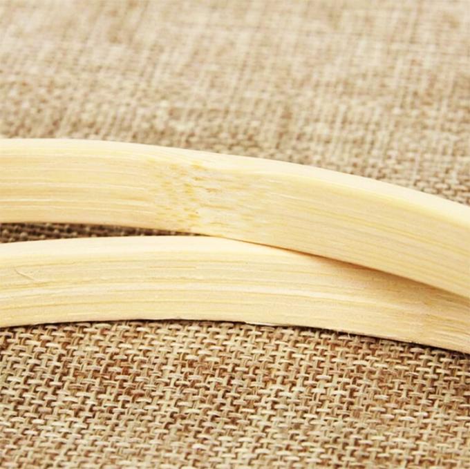 Duurzame Bamboe Ambachtelijke Hoepel Herbruikbaar Borduurframe voor Zelfgemaakte Kunst 2