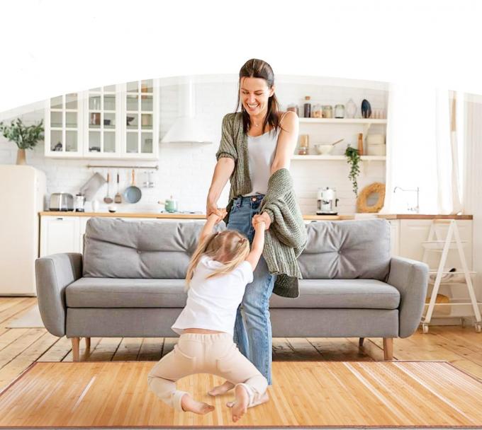 Transform Your Home with Our Sustainable Bamboo Floor Mat 5