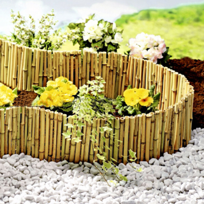 20x100cm Decoratieve de Grensomheining van Little Garden Decorative van de Bamboeomheining