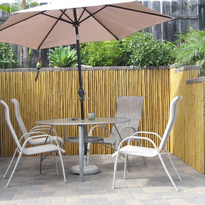 180cm Decoratief de Tuinbamboe Gerold Onderzoek van Natural Bamboo Fence van de Bamboeomheining