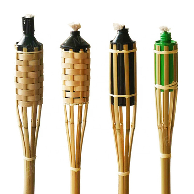 Waterdicht Natuurlijk van de Rotantiki torches for patio yard van de Bamboetoorts de Tuingazon