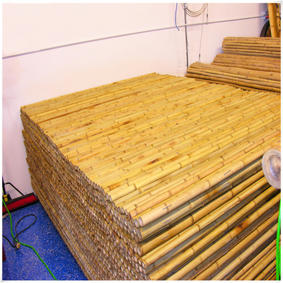 Van de het Kinderdagverblijf de Duurzame Tuin van de huistuin van de Omheiningsbamboo roller paneling Natuurlijke Kleur