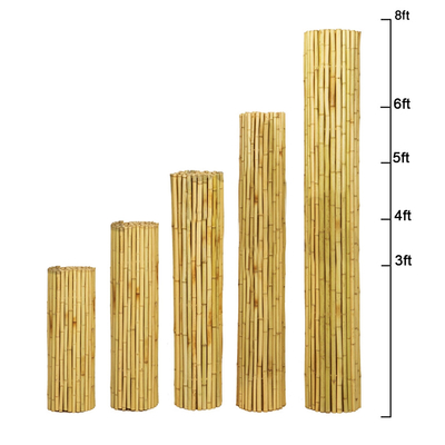 Kinderdagverblijf 2x1.8m het Decoratieve het Bamboe van With Frame Carbonized van de Bamboeomheining Schermen