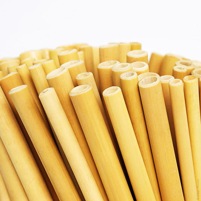 Het duurzame Beschikbare Koude Drinken van Straw Healthy Natural Straw Coffee van het Bamboestro