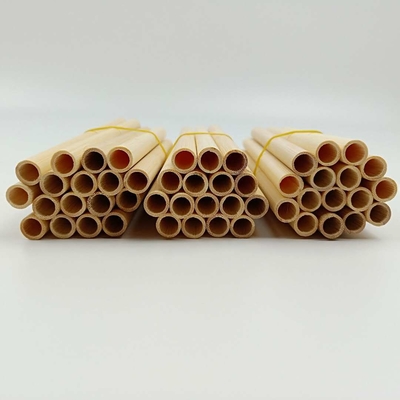 22.5cm Natuurlijk Beschikbaar Bamboestro voor de Cocktailthee van de Koffiedrank