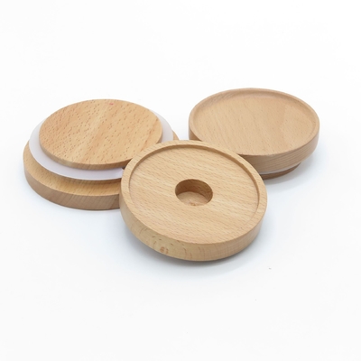 Van de de Kruikkaars van siliciumring bamboo jar lid storage van het de Kruikbamboe de Luchtdichte Deksels
