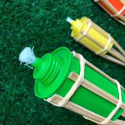 Halloween-de Oliebus van Tiki Torches Refillable Replacement Metal van het Decoratiebamboe