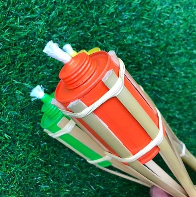 Van het de Decoratie Openlucht Natuurlijk Bamboe van het yarddek de Toortsbamboe Tiki Torch