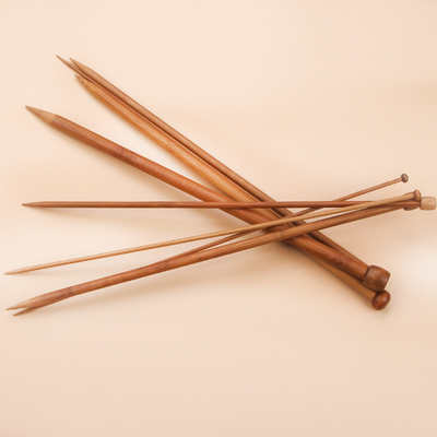 12Pcs de vastgestelde Lichte Bamboe Cirkelbreinaalden kiezen het Gerichte Breien voor het Met de hand gemaakte DIY-Breien uit