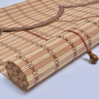 1.8m de Rol van het Aardbamboe verblindt Kleurrijk Bamboe Roman Style Curtains