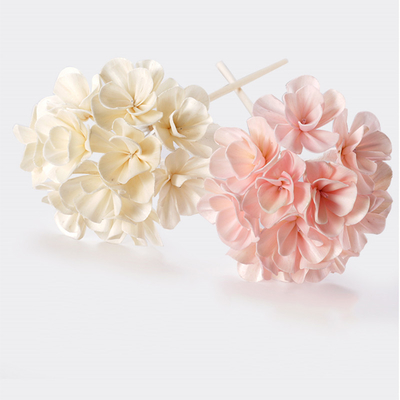 Huis Geur Bewaard Reed Diffuse Dried Sola Flower Reed Diffuser met Katoenen Wiek