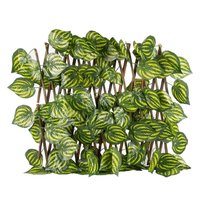 De kunstmatige Decoratie van de Omheiningsgarden for outdoor van Omheiningstelescopic hedge plastic
