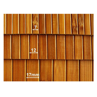 De Latjesbamboe dat van het Wallcoverings Natuurlijk Bamboe voor Huisrestaurant Commissie
