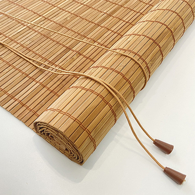 1.8m de Rol van het Aardbamboe verblindt Kleurrijk Bamboe Roman Style Curtains