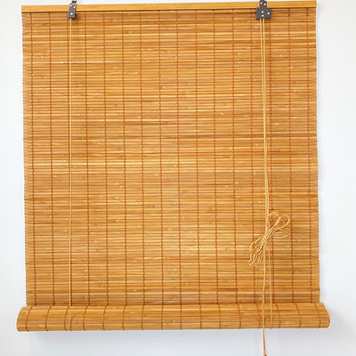 1.8m het Op een hoger niveau weergevenschaduw van het Aardbamboe voor Vensters Kleurrijk Roman Curtains Light Filtering