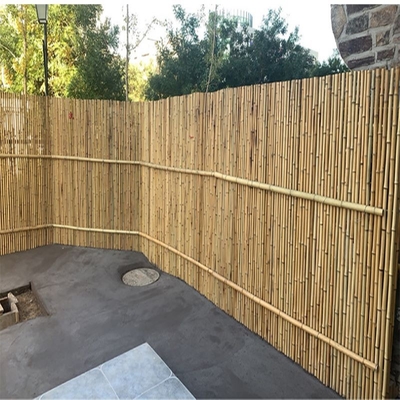 Naar huis Gerolde het Bamboescherm het Schermen Decoratieve het Bamboe van de Binnenplaatstuin Commissie