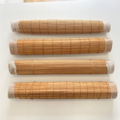Aangepast Houten de Rol Blind Zonnescherm 180*180cm van het Schaduwenbamboe voor Huis