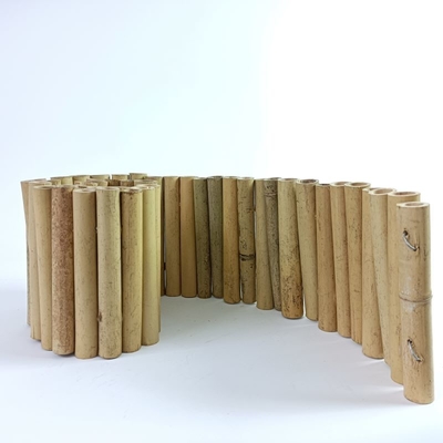 20x100cm Cane Bamboo Edging Border Fence voor Klein Decoratief Tuinbalkon