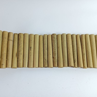 20x100cm Cane Bamboo Edging Border Fence voor Klein Decoratief Tuinbalkon