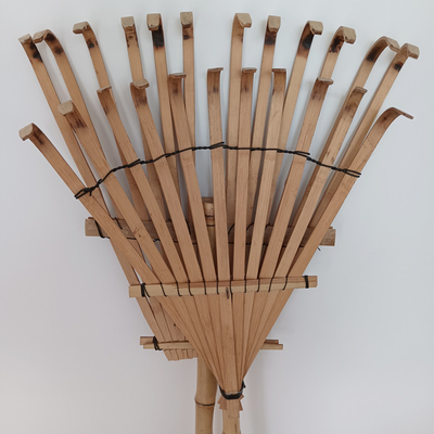 Het lichtgewichtgazon van de de Harktuin van Bamboegress assembleert snel Bladhark 32cm