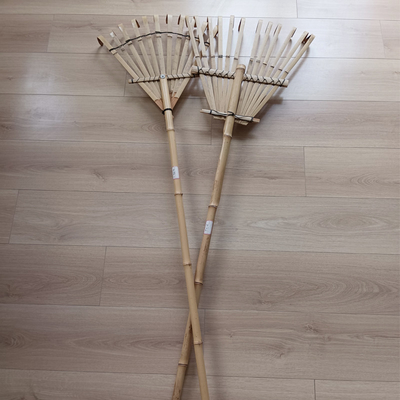 Het lichtgewichtgazon van de de Harktuin van Bamboegress assembleert snel Bladhark 32cm