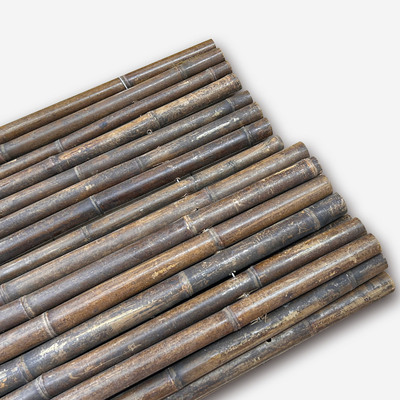 Natuurlijk Gekleurd Bamboe die 240cm Tuinbamboe Gerolde Omheining onderzoeken