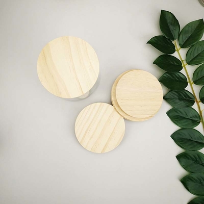 Deksels van de het Bamboekruik van de Canninng de Lekvrije Dekking met Gat Straw Bottle Caps Kitchen Lids