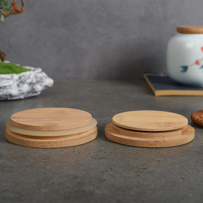 Van de de Kruikkaars van siliciumring bamboo jar lid storage van het de Kruikbamboe de Luchtdichte Deksels