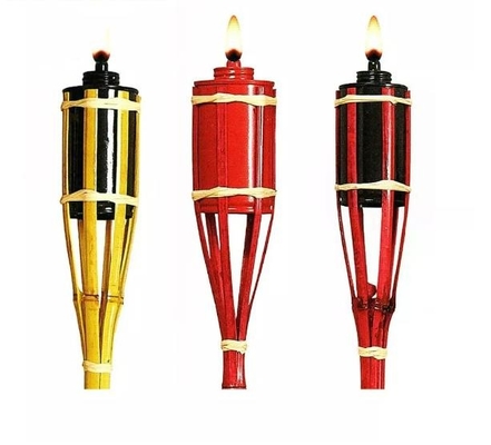 Van het Bamboetiki torch with refillable replacement van de yardtuin Openlucht de Oliebus