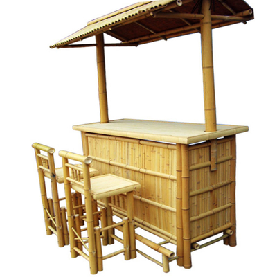 Blokkeert het de Partij Openluchtbamboe Tiki Bars With Roof van het binnenplaatsenstrand de Zon