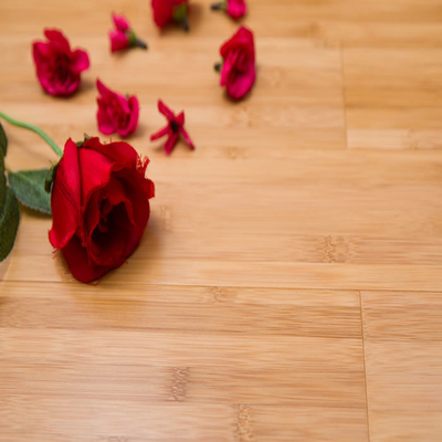 15mm Vlot Oppervlakte Stevig Bamboe die Natuurlijke Houten Bevloering vloeren