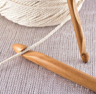 8 stukken 1mm tot 2.75mm Houten Bamboehaaknaalden Geplaatst Handcrafted-Breinaalden