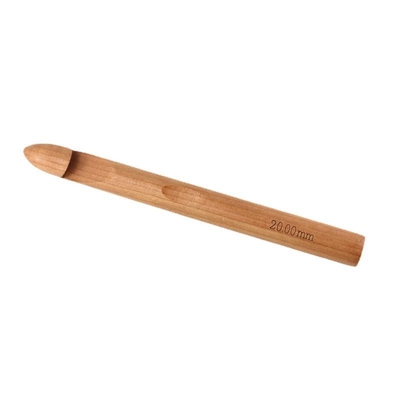 Met de hand gemaakte Houten de Haaknaald Vastgestelde Lichte Vlotte Oppervlakte van het Giftenbamboe