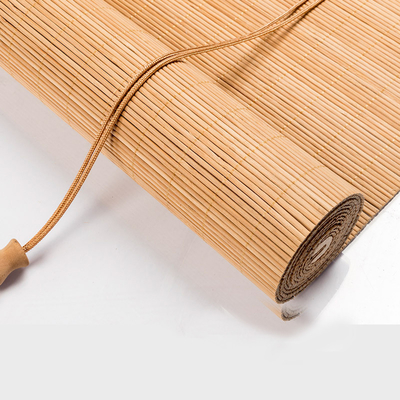 1.8m het Op een hoger niveau weergevenschaduw van het Aardbamboe voor Vensters Kleurrijk Roman Curtains Light Filtering