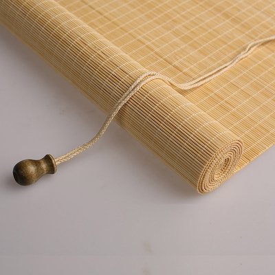 Aangepast Houten de Rol Blind Zonnescherm 180*180cm van het Schaduwenbamboe voor Huis