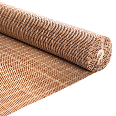 Het houten van het de Rol Blinde Zonnescherm van het Schaduwenbamboe Kleurrijke Gordijn voor Huis 90*180cm