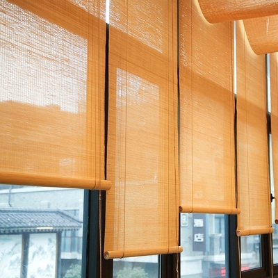 1.8m de Hand van het Aardbamboe - het gemaakte Bamboegordijn van Op een hoger niveau weergevenschaduwen voor Huispergola