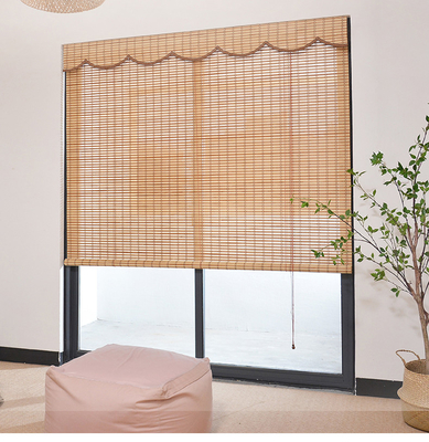 Bamboe blinds voor ramen Lichtfiltering Houten blinds voor ramen Bamboe rolluiken binnen