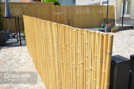 Moderne Bamboe Schutting Kit, Zelfmaak Tuinafscheiding & Terrasverdeler