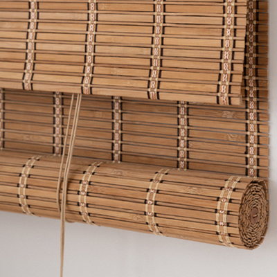 Bamboe rolluiken Bamboe rolluiken voor ramen Lichtfiltering Houten rolluiken Bamboe rolluiken voor binnen