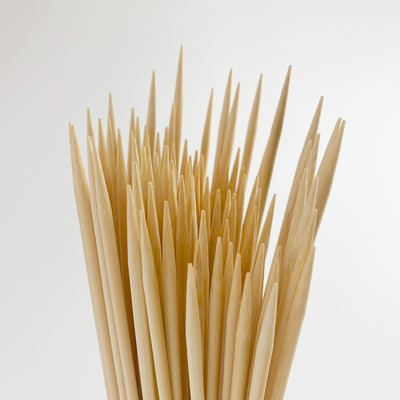 Bamboespiezen zonder splinters voor grillen, barbecue, voorgerecht, fruitkabobs, chocoladefontein