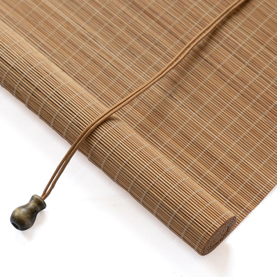 Bamboe blinds voor ramen Lichtfiltering Houten blinds voor ramen Bamboe rolluiken binnen