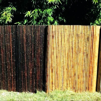 Hoge kwaliteit natuurlijke bamboe hek voor tuin privacy buitenversiering