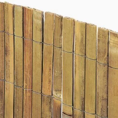 Duurzame Split Bamboe Zaan Slat Privacy Screen Roll voor Outdoor Landscape en Patio Decor