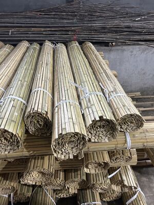 Duurzame Split Bamboe Zaan Slat Privacy Screen Roll voor Outdoor Landscape en Patio Decor