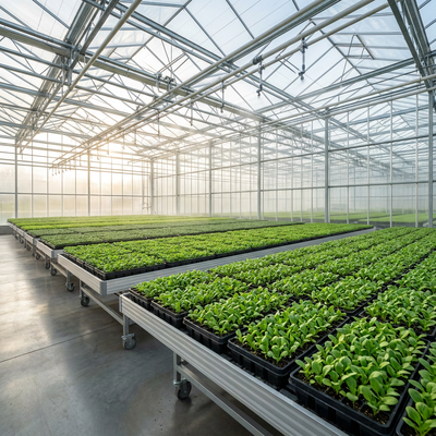 Plastic zaadplaat, kwekerij kiemplaat voor planten en zaadstart