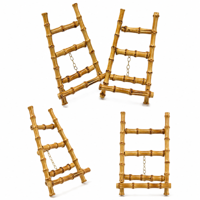 Portable & Space-Saving Bamboo Stand met 3-in-1 Universal Compatibility en Adjustable Viewing Angles voor Phone en Tablet