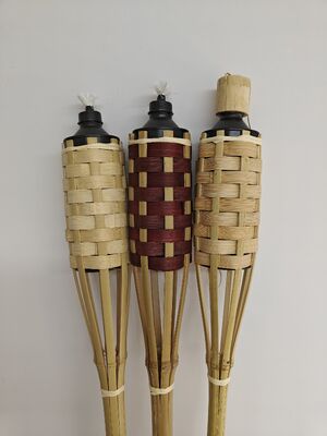 Garden Bamboo Torch: stijlvolle, veilige en milieuvriendelijke buitenverlichting